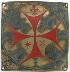 Plaque, allemande, 12e-13e siècle