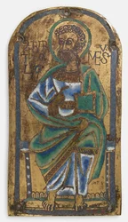 Plaque de Saint Barthélemy, bas-rhénan ou saxon, milieu du 12ème siècle