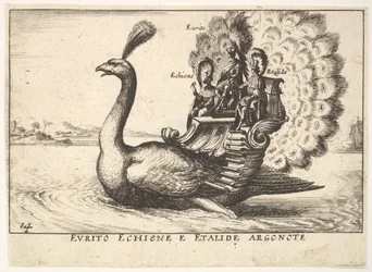 Planche 14: Les Argonautes Eurytus, Echion et Aethalides, 1664
