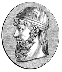 Platon c428-c348 av. J.-C., philosophe grec ancien