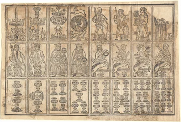 Cartes à jouer, XVe siècle