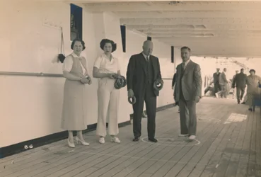Jouer aux anneaux à bord du SS Arandora Star, 1936