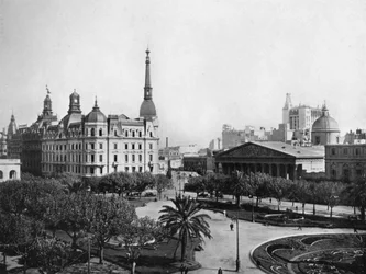 Plaza de la Victoria, Buenos Aires, Argentine