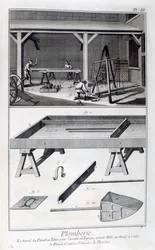 Plomberie, 1751-1777