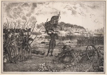 Scène de guerre polono-russe, 1831