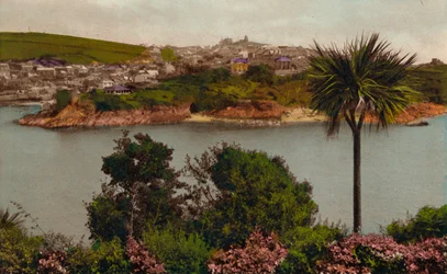 Polruan depuis Fowey, c1930