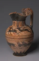 Oenochoé pontique, vers 520 av. J.-C.