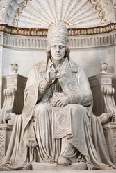 Pape Pie VII - Basilique Saint-Pierre - Rome, Italie
