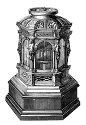 Horloge portable, XIVe-XVIe siècle, 1870