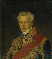 Portrait du Baron Leo Karlovich Bode 1787-1859, années 1850