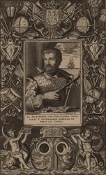 Portrait de Christophe Colomb, 1625