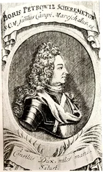 Portrait du comte Boris Sheremetyev
