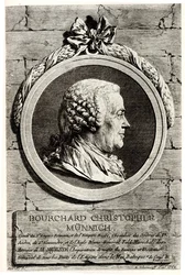 Portrait du comte Burkhard Christoph von Münnich
