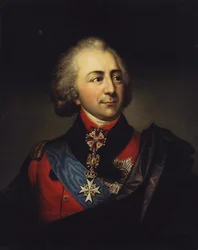 Portrait du comte Ivan Pavlovich Kutaysov, fin du 18e siècle