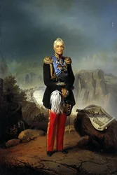 Portrait du comte Mikhaïl Vorontsov 1782-1856, seconde moitié du 18ème siècle