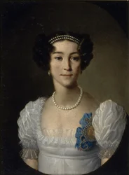 Portrait de la comtesse Anna Alexeyevna Orlova de Chesma 1785-1848, début du 19ème siècle