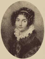 Portrait de la comtesse Josephine Deym de Stritetz, née Brunsvik de Korompa 1779-1821, vers 1800