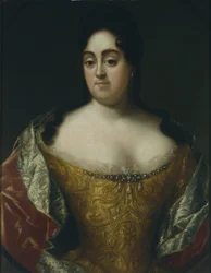 Portrait de la comtesse Yelena Leontyevna Ushakova, début du XVIIIe siècle