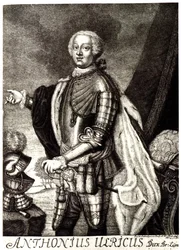 Portrait du duc Anthony Ulrich de Brunswick 1714-1774