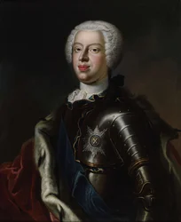 Portrait du duc Antoine Ulrich de Brunswick 1714-1774, vers 1740
