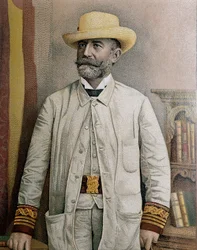 Portrait de Fidel Alonso Santocildes (1844-1895), illustration