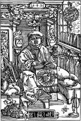 Portrait de Francysk Skaryna 1486-1541, 1517