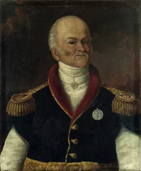 Portrait du général Ksawery Franciszek Krasicki 1774-1844, années 1830-1840
