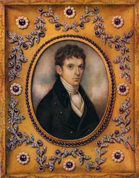 Portrait de James H. Leigh Hunt, c1810