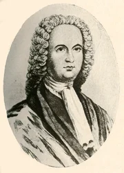Portrait de James Logan, en perruque et robe judiciaire, portée en Pennsylvanie, 1745, 1937