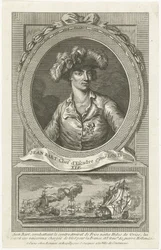 Portrait de Jean Bart 1650-1702, 1694