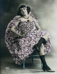 Portrait de Jeannes Bourgeois. Photographie