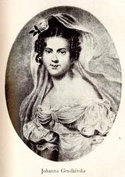 Portrait de Joanna Grudzińska, début du XIXe siècle