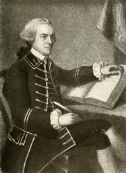 Portrait de John Hancock, en habit à doubles rabats de poches, vers 1780, 1937