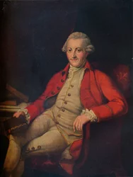 Portrait de John Zoffany, XVIIIe siècle, 1917