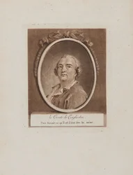 Portrait de Joseph Balsamo, comte de Cagliostro, 18ème siècle