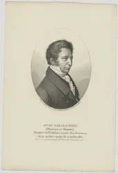 Portrait de Joseph Louis Gay-Lussac 1778-1850, vers 1824