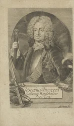 Portrait de Jozef Wandalin Mniszech 1670-1747, avant 1734