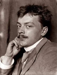 Portrait de Koloman Moser, 1890