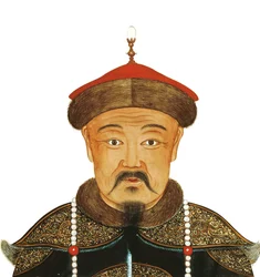 Portrait de Kubilai Khan 1215-1294, XIIIe siècle