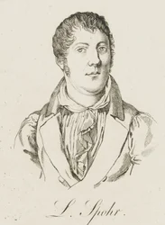 Portrait de Louis Spohr 1784-1859, vers 1830