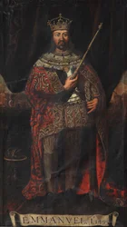 Portrait de Manuel Ier de Portugal 1469-1521, 1495