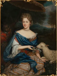 Portrait de Maria Karolina Sobieska 1697-1740