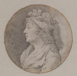 Portrait de Marie Louise de Savoie, Princesse de Lamballe