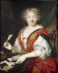 Portrait de Marie de Rabutin-Chantal, Marquise de Sévigné 1626-1696, vers 1680