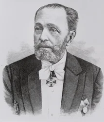 Portrait de Marius Petipa 1818-1910, 1899