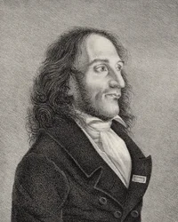 Portrait de Niccolò Paganini 1782-1840, vers 1830
