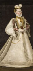 Portrait de Perchta de Rosenberg, 1425-1476
