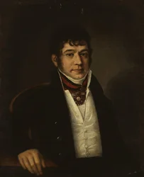 Portrait de Platon Bogdanovich Ogarev 1777-1838, années 1810