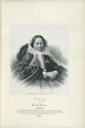 Portrait de Praskovya Ivanovna Orlova 1815-1900, 1858