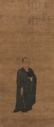 Portrait du prêtre Dazhi 1048-1116, le Maître de la Loi, 1100s